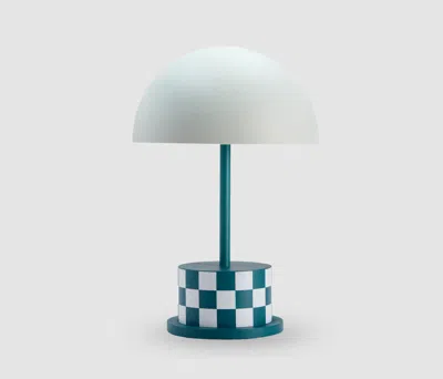 PRINTWORKS PORTABLE LAMP - RIVIERA, CHECKERS