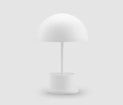 PRINTWORKS PORTABLE LAMP - RIVIERA, WHITE