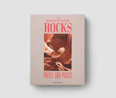 Printworks Puzzle - Rocks (500 Pieces) In Neutral