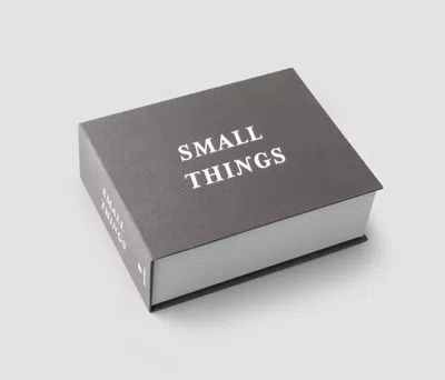 PRINTWORKS STORAGE BOX - SMALL THINGS (GREY)