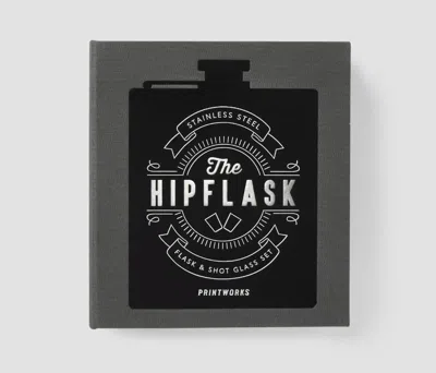 Printworks The Essentials - Hip Flask In Black