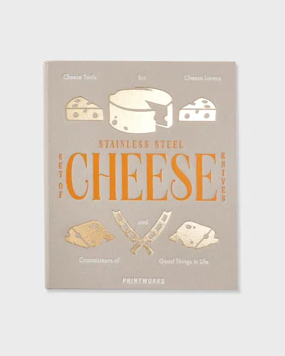 Printworks The Essentials Cheese Tools Beige