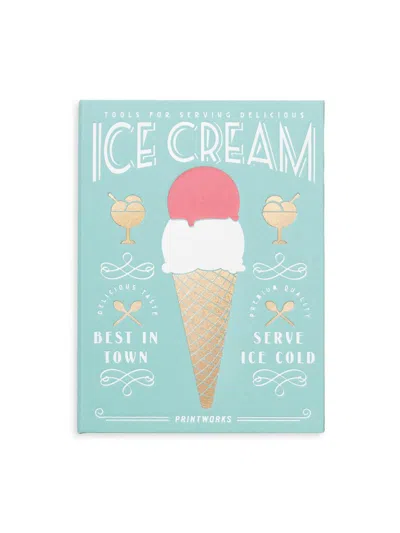 Printworks The Essentials Ice Cream Tools In Blue