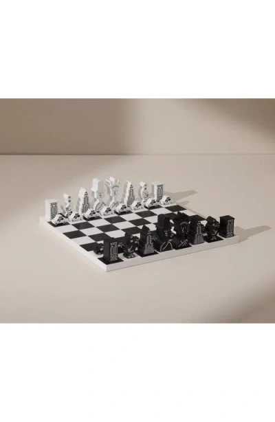 Printworks The New Yorker's Chess Set In Black