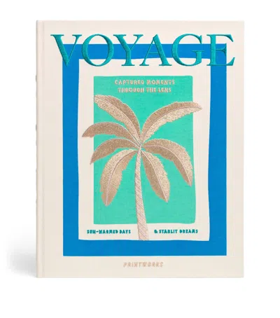 Printworks Voyage Embroidered Photo Album In Multi