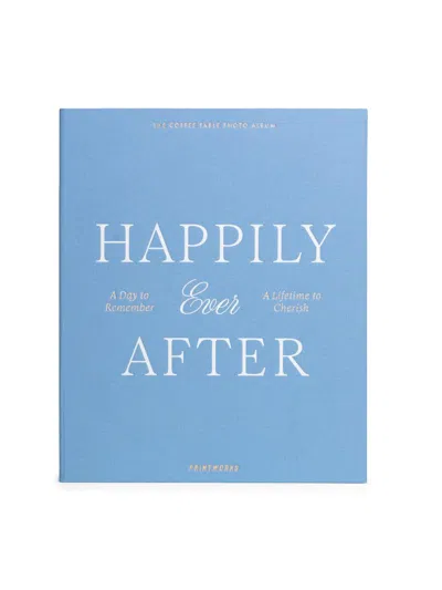 Printworks Wedding Album In Blue