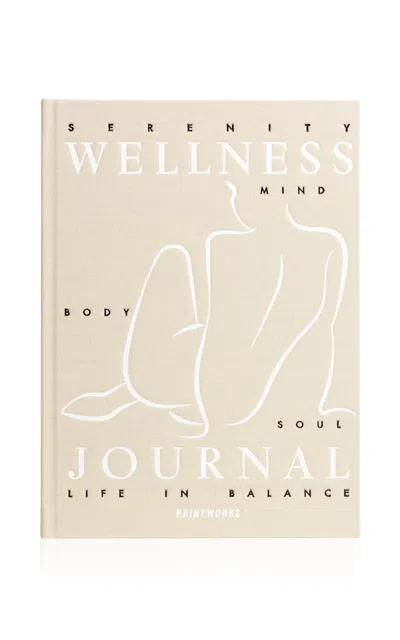 Printworks - Wellness Journal - Nude In Brown