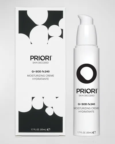 Priori Skincare Q And Sod Fx240 Moisturizing Creme, 1.7 Oz. In White