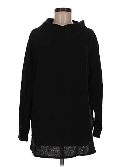 Pre-owned Priory Long Sleeve Top Black Turtleneck Tops