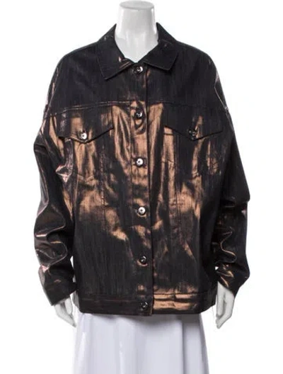 Pre-owned Priscavera Denim Jacket W/ Tags