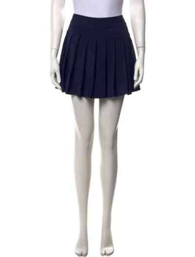 Pre-owned Priscavera Mini Shorts In Blue