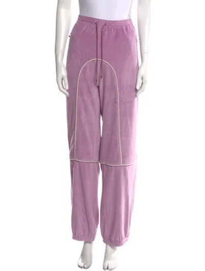 Pre-owned Priscavera Straight Leg Pants W/ Tags In Pink