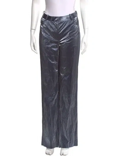 Pre-owned Priscavera Wide Leg Pants W/ Tags In Blue
