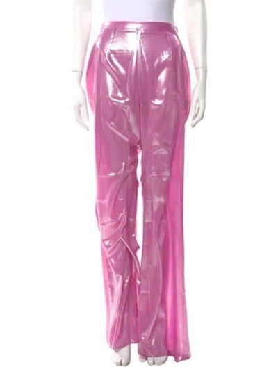 Pre-owned Priscavera Wide Leg Pants W/ Tags In Purple