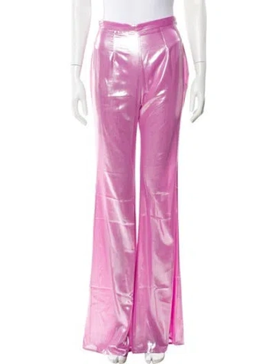 Pre-owned Priscavera Wide Leg Pants W/ Tags In Purple