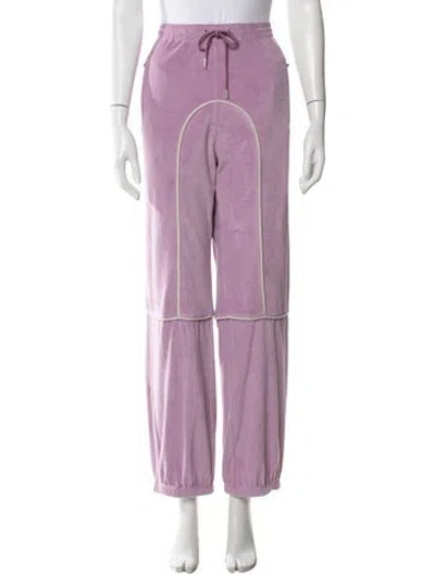 Pre-owned Priscavera Wide Leg Pants W/ Tags In Purple