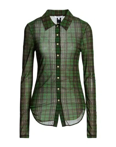 Priscavera Woman Shirt Green Size M Polyamide