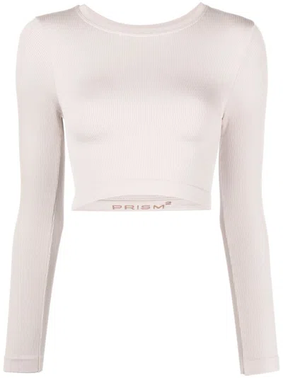 Prism Evoke Cropped Top In Grau