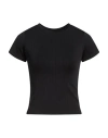 Prism Woman T-shirt Black Size 1 Polyamide, Elastane In Multi