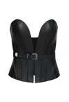 Pritch London Women's Corset Belt In Black In Black
