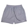 Privacy Men's Mesh Shorts - Grey In Grey