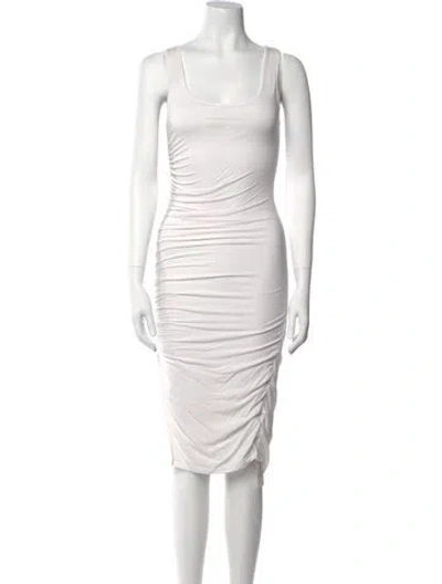 Pre-owned Privacy Please Bamboo Knee-length Dress In Neutral