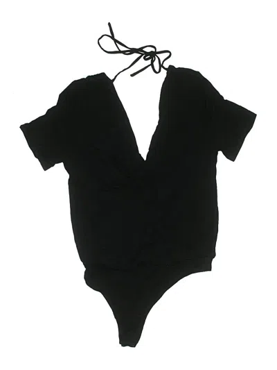 Pre-owned Privacy Please Bodysuit In Black