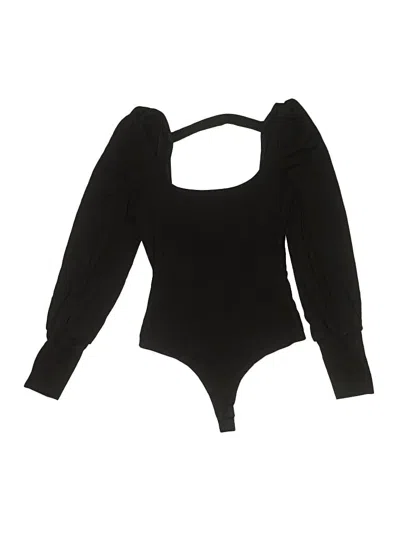 Pre-owned Privacy Please Bodysuit In Black
