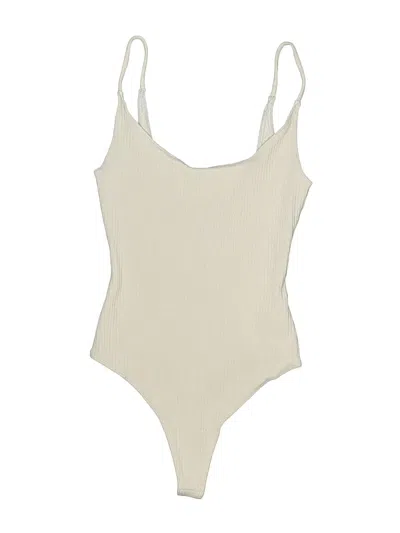 Pre-owned Privacy Please Bodysuit In Ivory