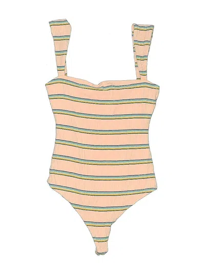 Pre-owned Privacy Please Bodysuit In Yellow