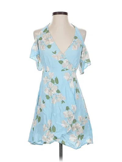 Pre-owned Privacy Please Casual Dress In Blue