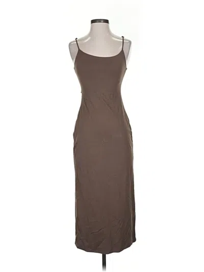 Pre-owned Privacy Please Casual Dress In Brown