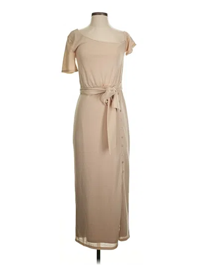 Pre-owned Privacy Please Casual Dress In Brown