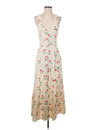 Pre-owned Privacy Please Casual Dress In Ivory