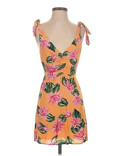 Pre-owned Privacy Please Casual Dress In Orange