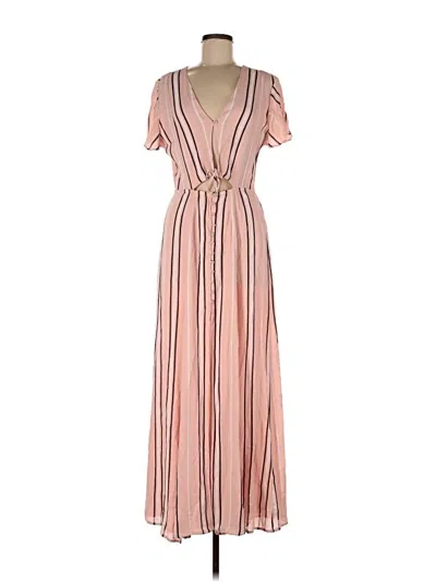 Pre-owned Privacy Please Casual Dress In Pink