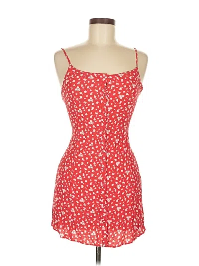 Pre-owned Privacy Please Casual Dress In Red