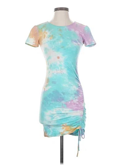 Pre-owned Privacy Please Casual Dress In Teal