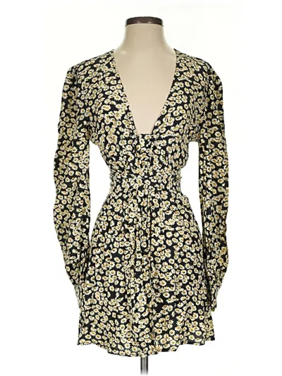 Pre-owned Privacy Please Casual Dress In Yellow