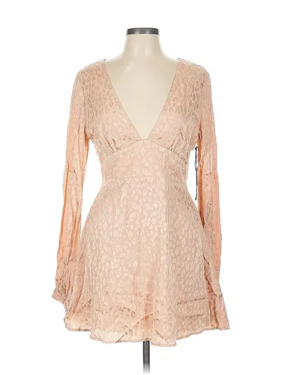 Pre-owned Privacy Please Cocktail Dress In Brown