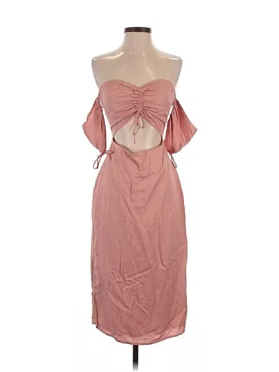 Pre-owned Privacy Please Cocktail Dress In Pink