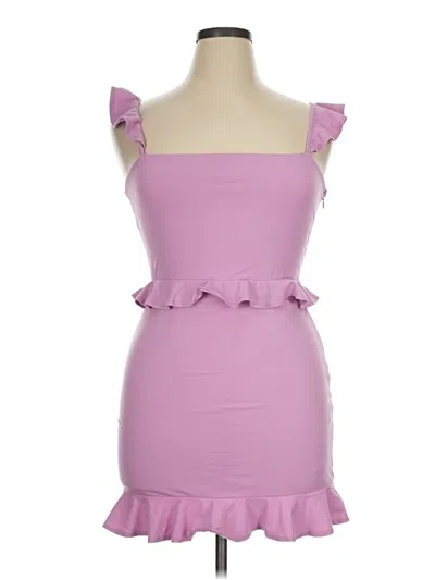 Pre-owned Privacy Please Cocktail Dress In Purple