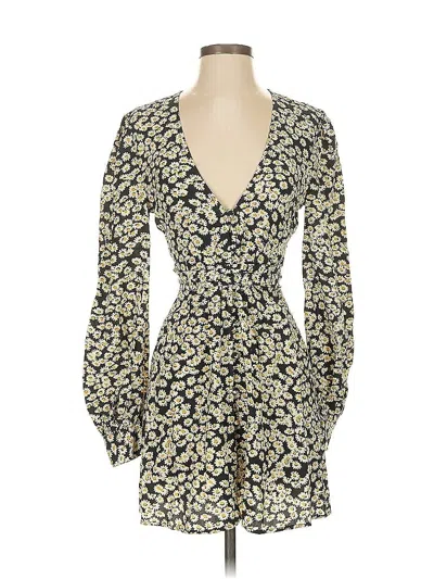 Pre-owned Privacy Please Cocktail Dress In Yellow