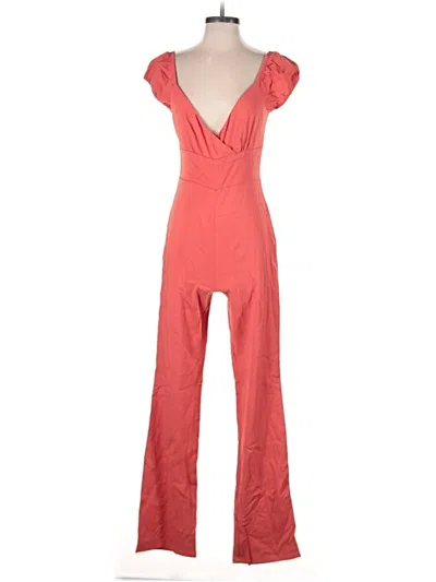 Pre-owned Privacy Please Jumpsuit In Red