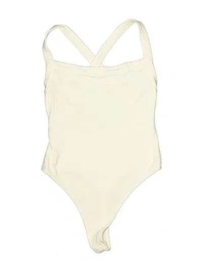 Pre-owned Privacy Please One Piece Swimsuit In White