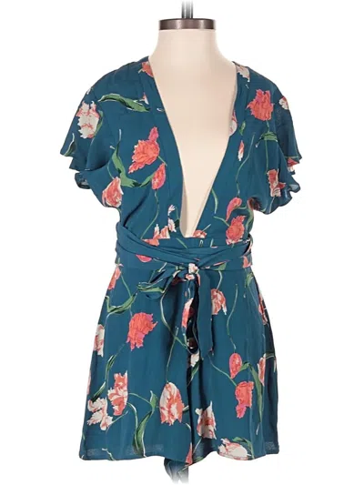 Pre-owned Privacy Please Romper In Blue