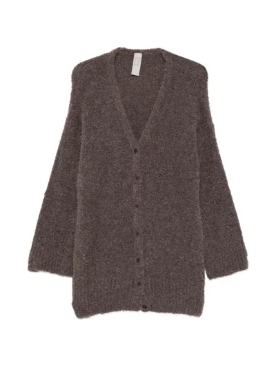 Private 0204 Bouclé-knit V-neck Cardigan In Multi