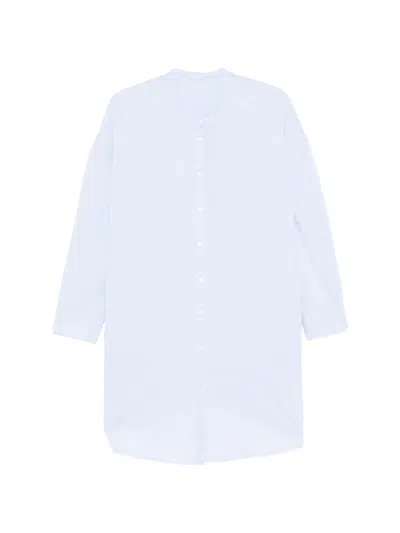 Private 0204 Buttoned Long Shirt In Blue