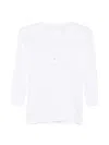 Private 0204 Buttoned T-shirt In White
