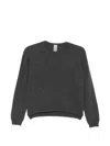 Private 0204 Pullover Mit Rundhalsausschnitt In Gray